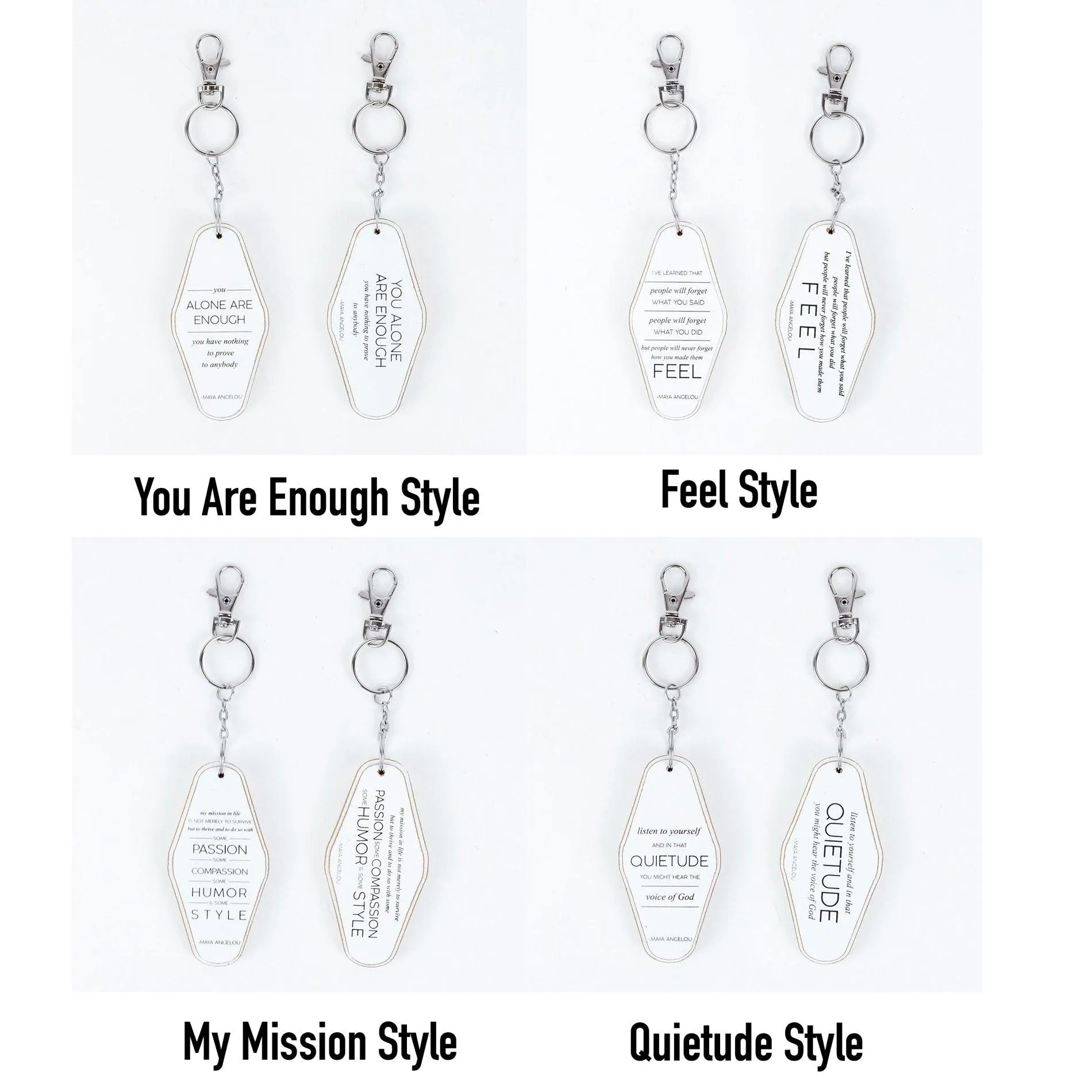 Inspirational Keychains