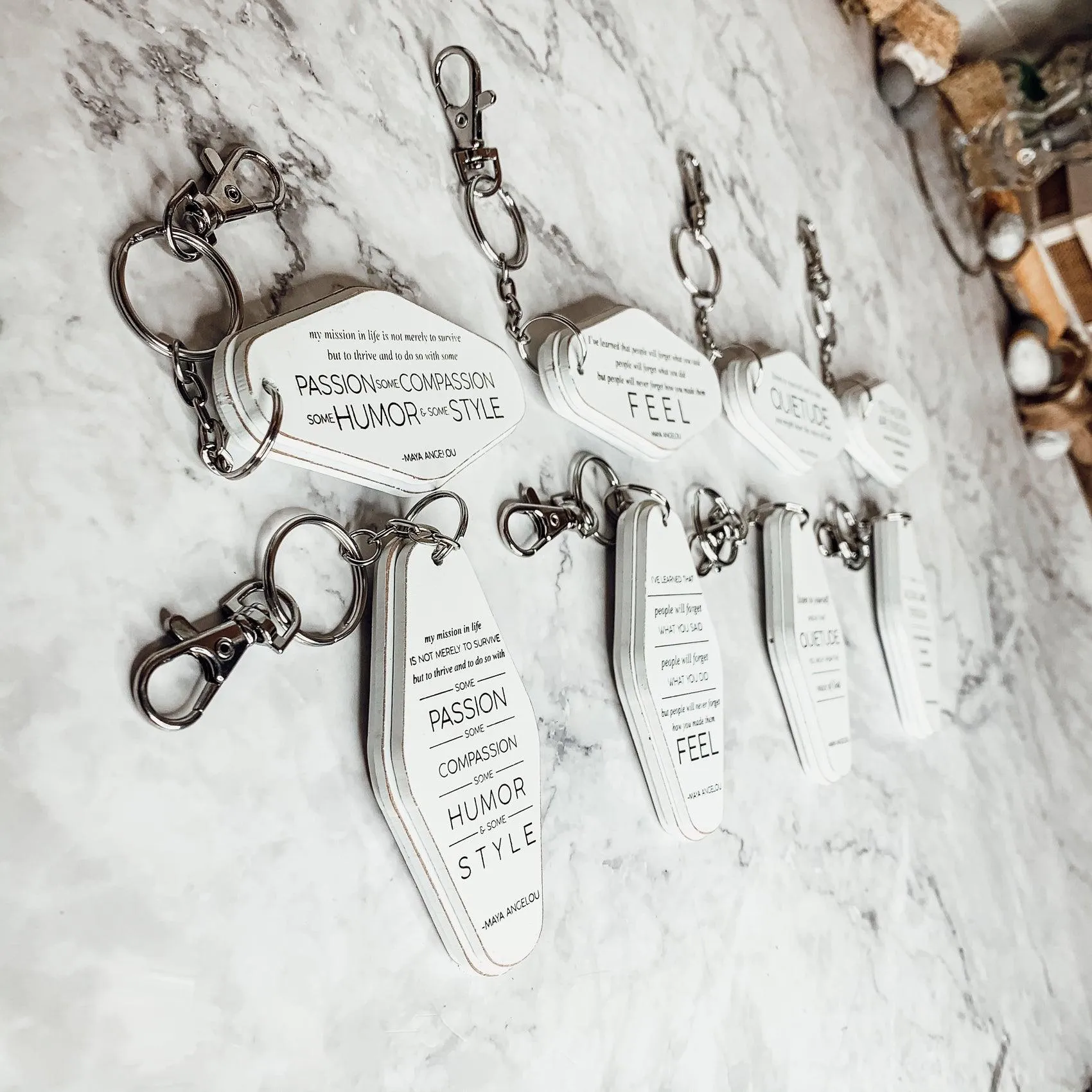 Inspirational Keychains