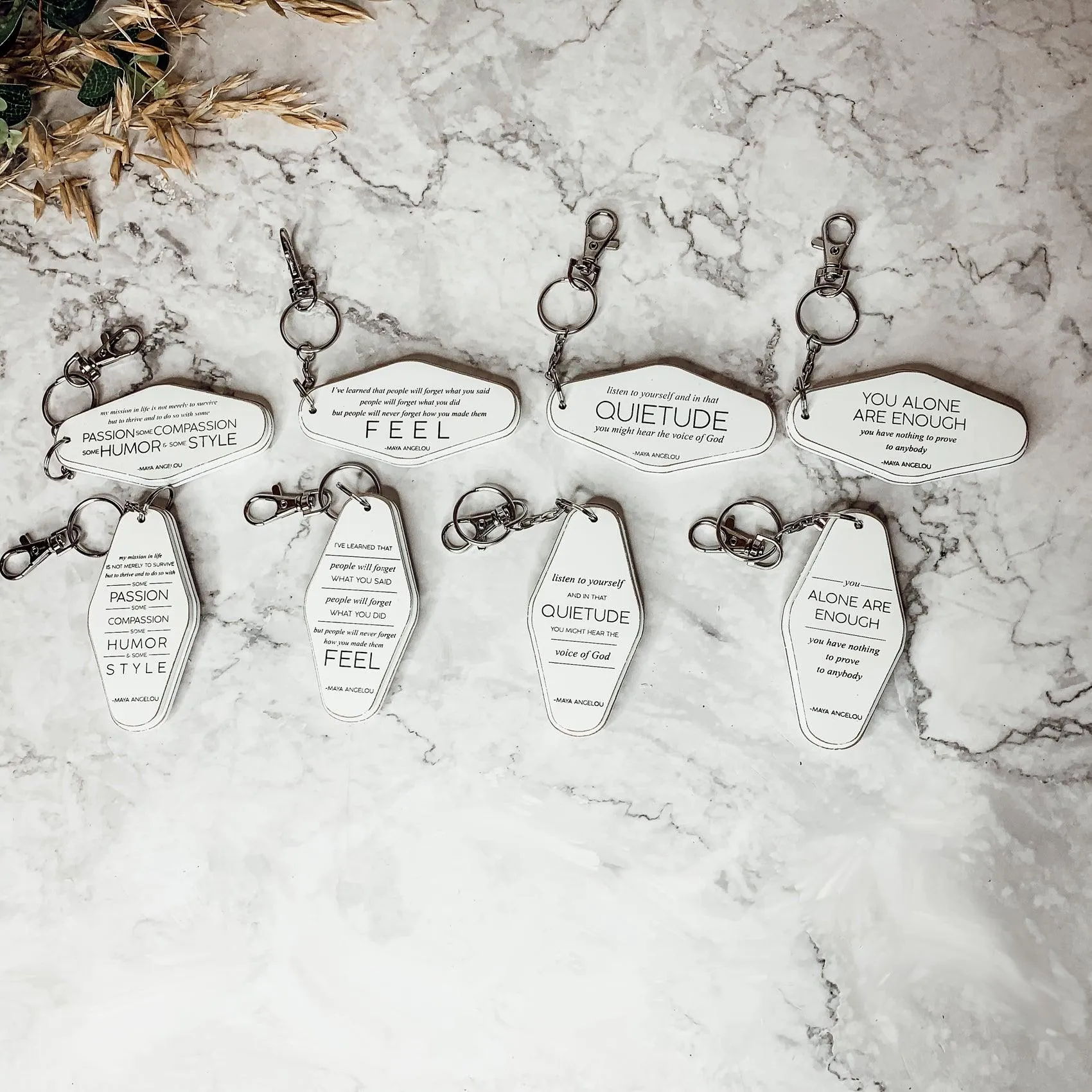 Inspirational Keychains