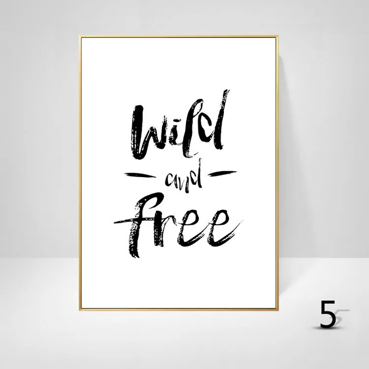 Inspirational Quotes Posters Golden Pineapple Green Leaf Monstera Wall Art Fine Art Canvas Prints For Living Room Home Office Decor