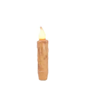 Irvin's Tinware ~ 4" Cream Battery Taper