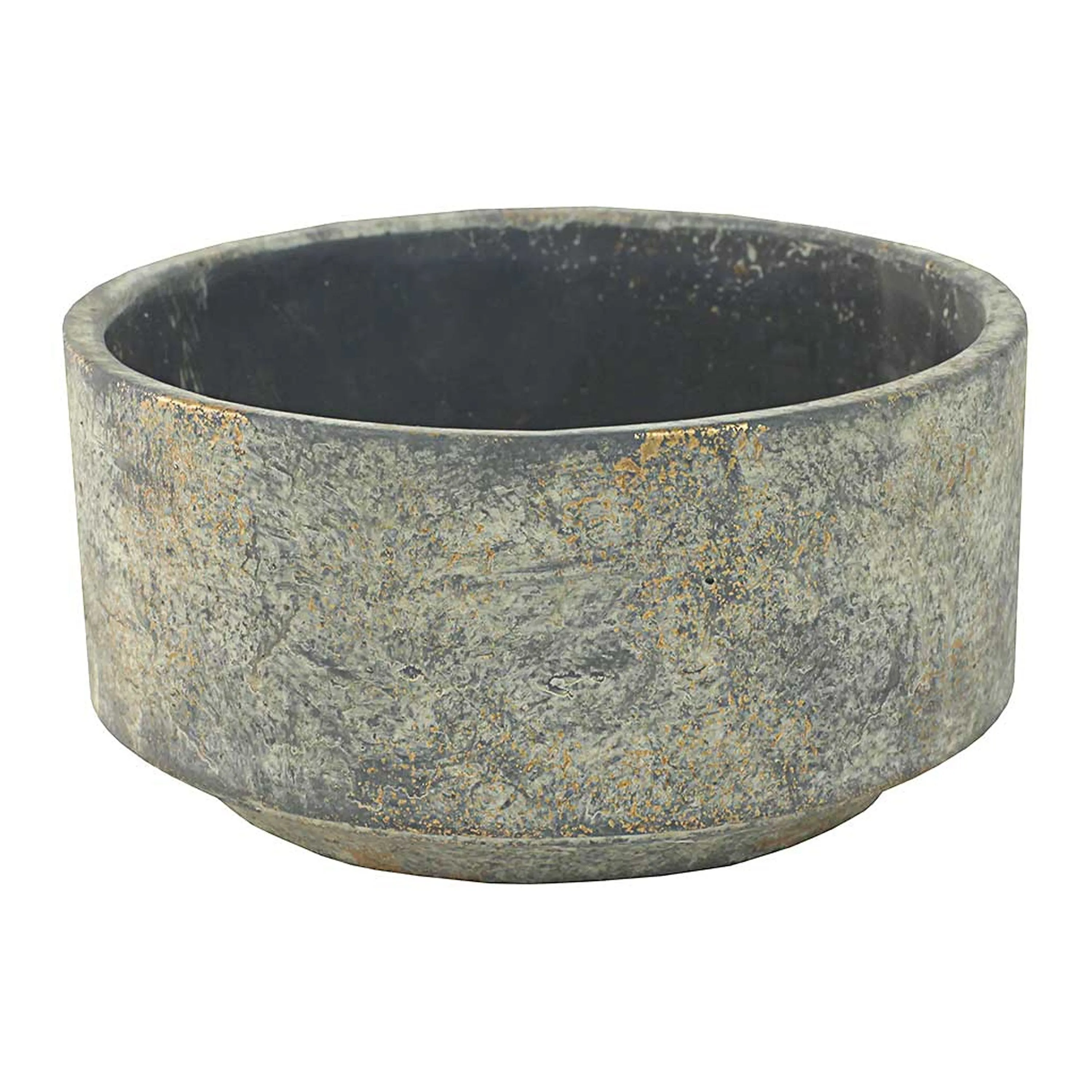 Ivyline 16cm Earth Tivoli Bowl Ceramic Planter