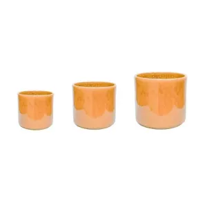 Ivyline 37cm Yellow Honey Hazelton Planter