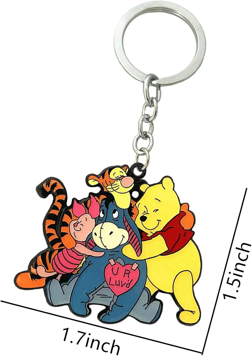 JDHFJFH Metal Anime Gifts Keychain for and Women
