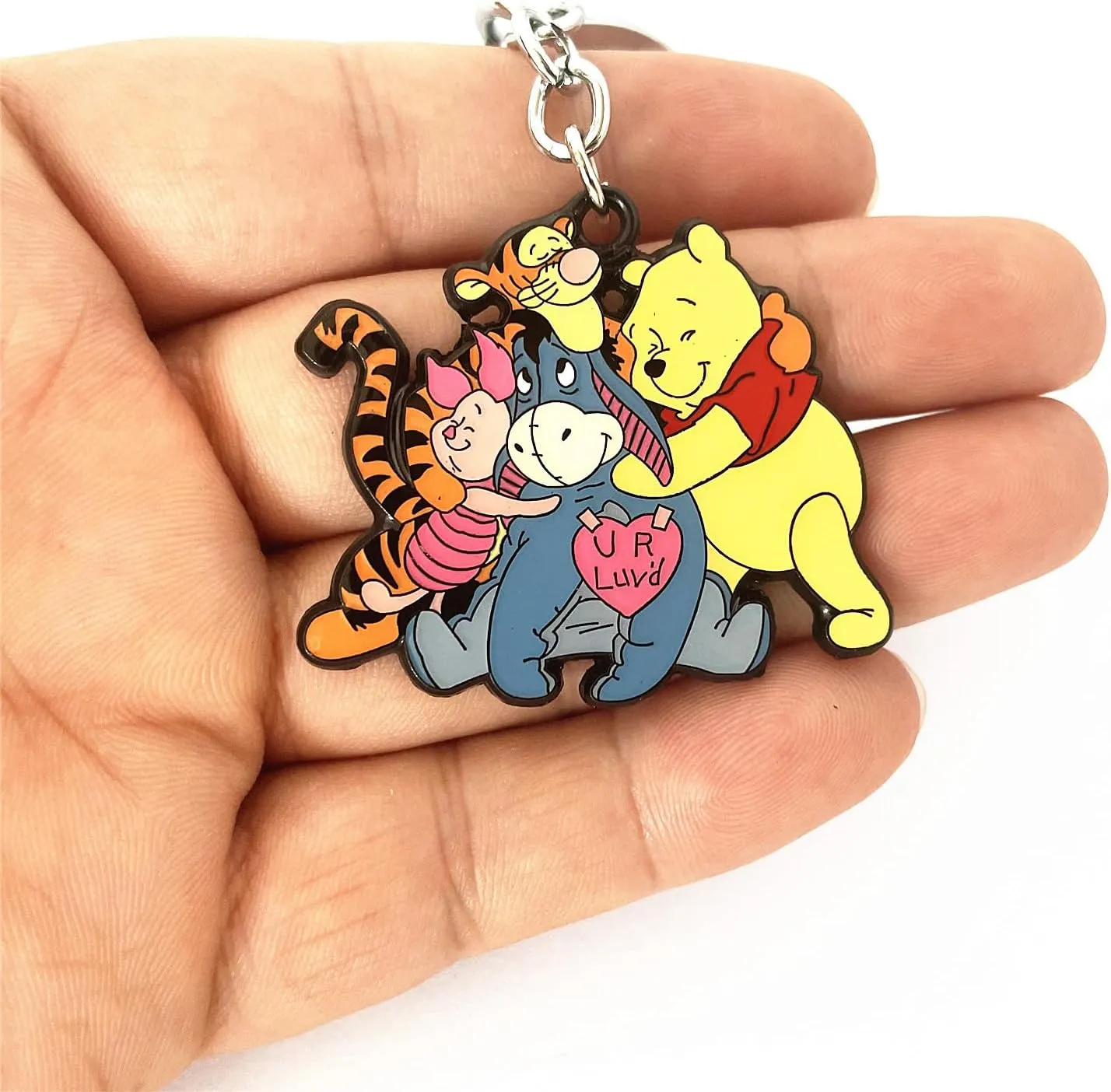 JDHFJFH Metal Anime Gifts Keychain for and Women