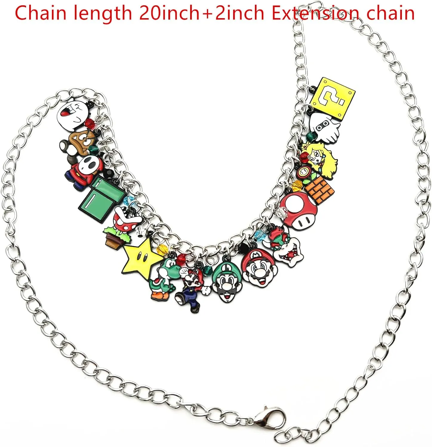JDHFJFH Necklace Metal Anime Necklace