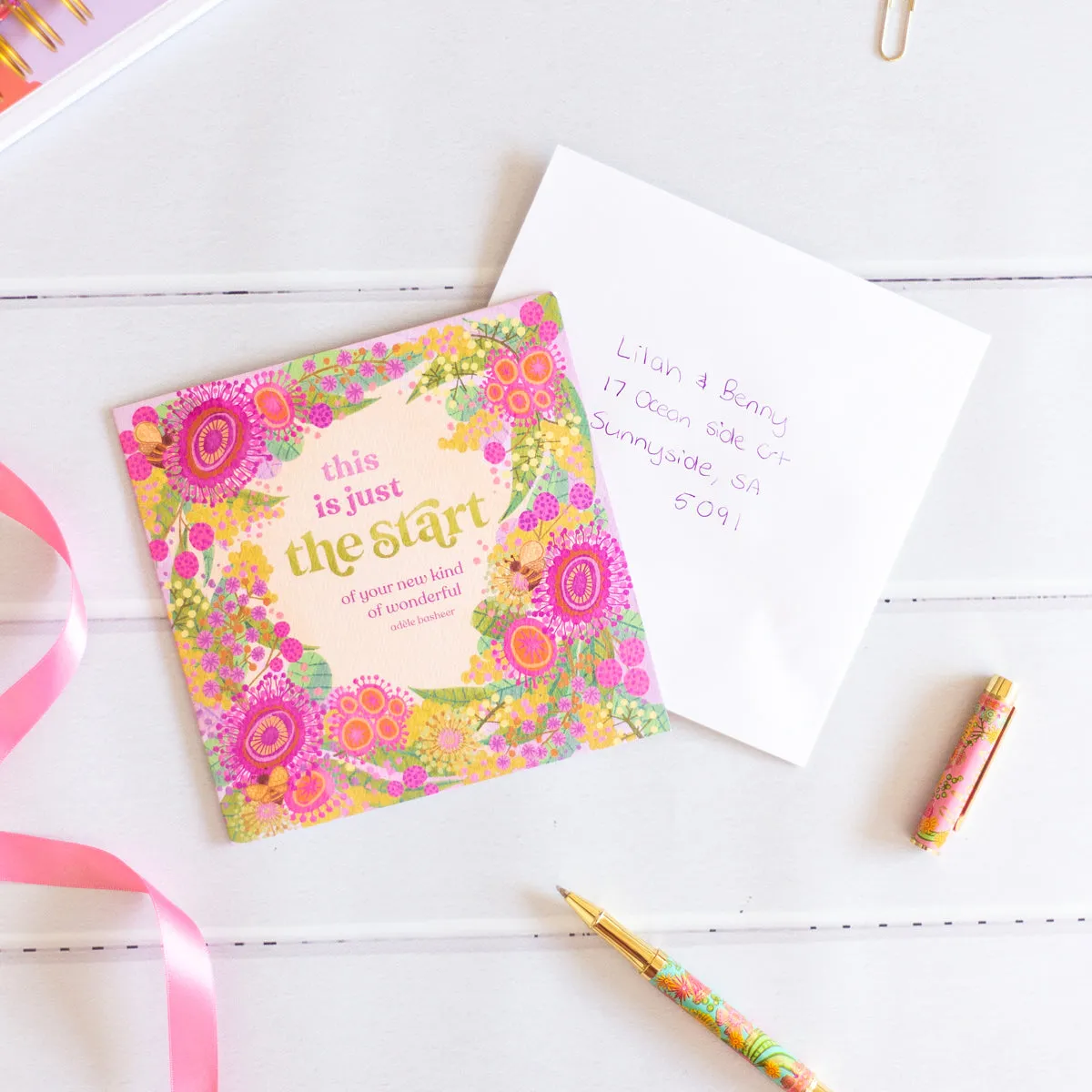 Just The Start Greeting Card