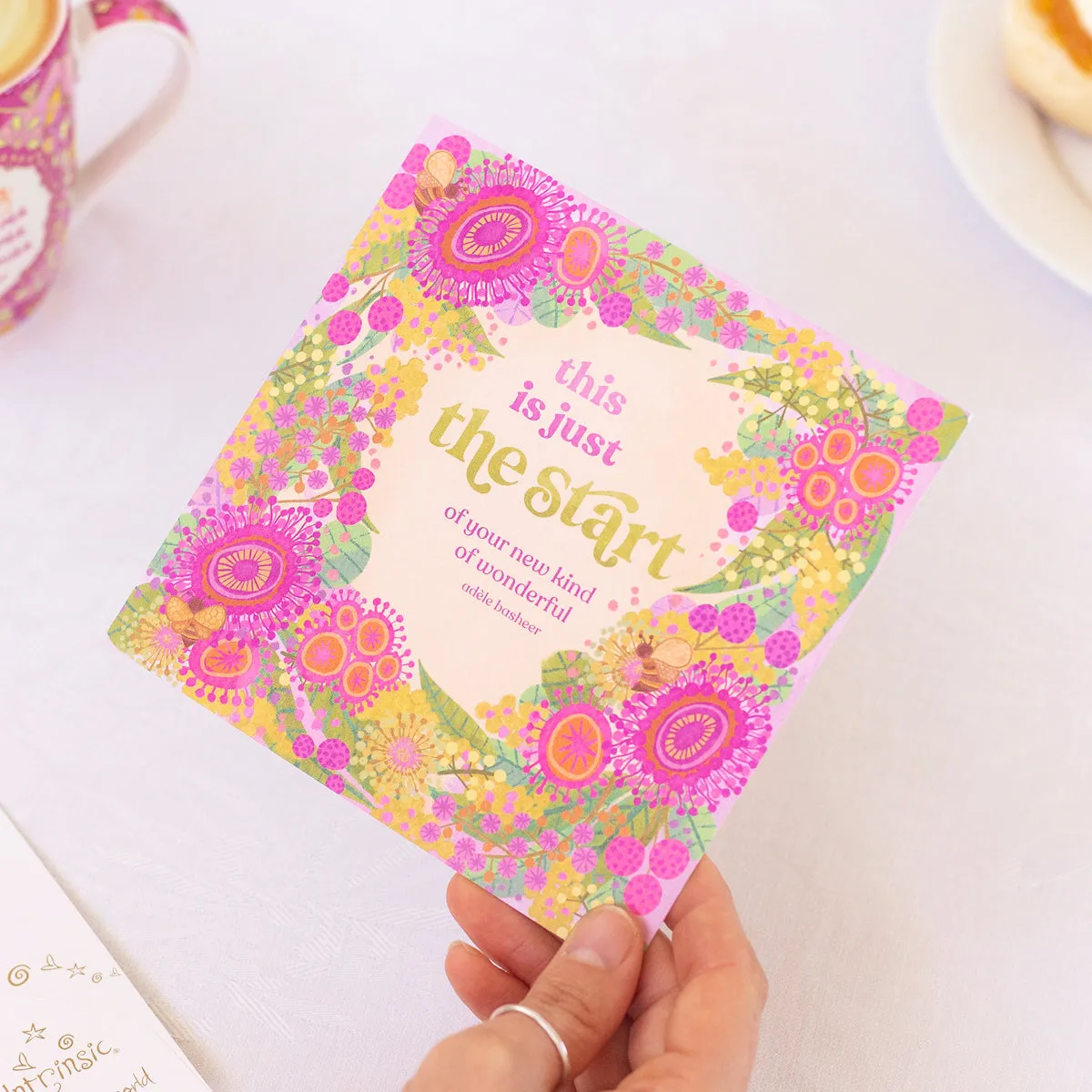 Just The Start Greeting Card
