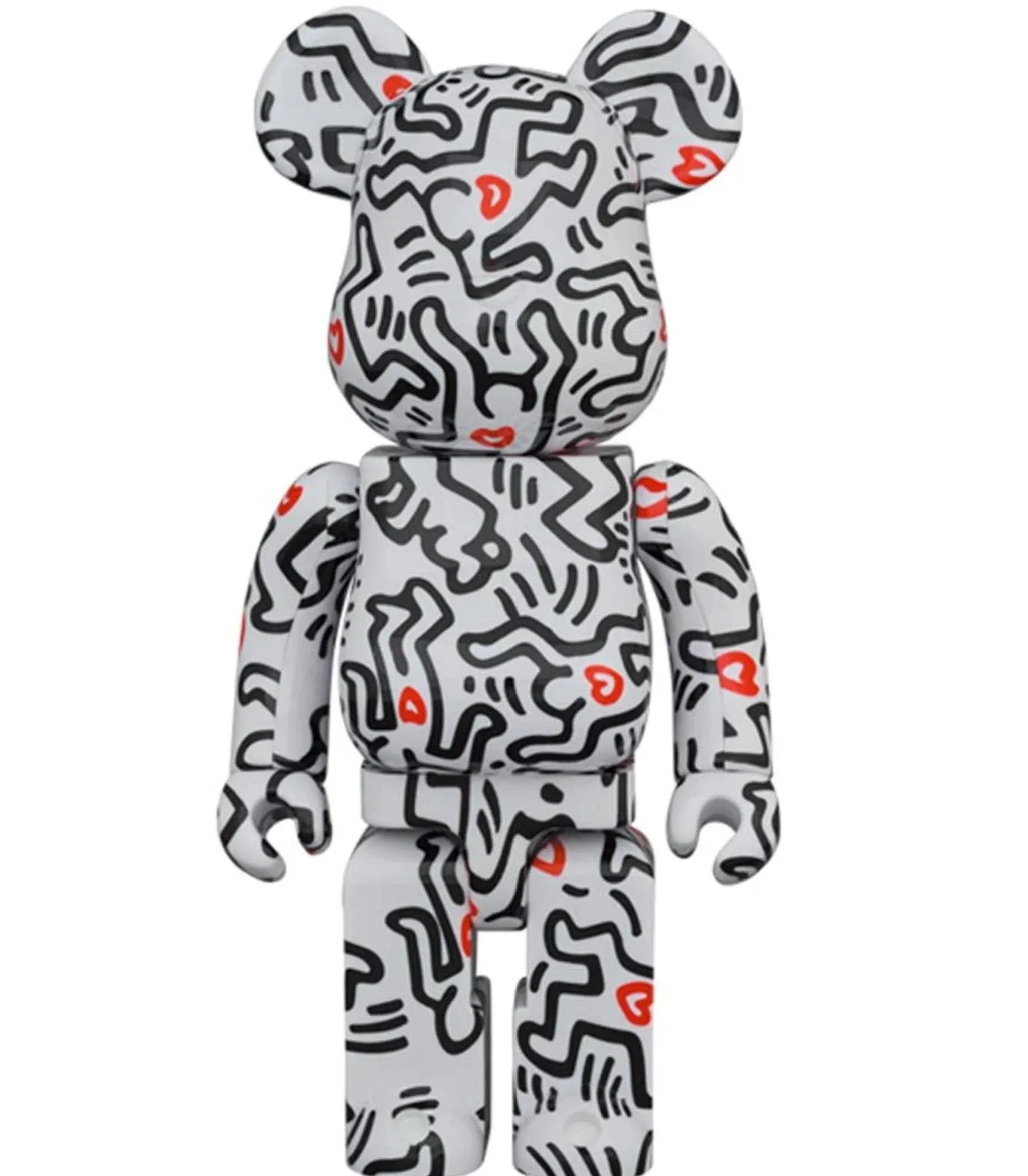 Keith Haring #8 100% & 400% Be@rbrick by Medicom Toy