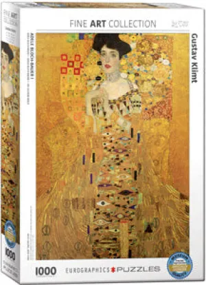 Klimt's Adele Block-Bauer I 1000 Piece Puzzle - Quick Ship
