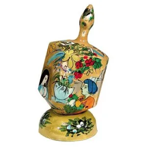 Large Dreidel   Stand - Figures   Flowers - "Sham"