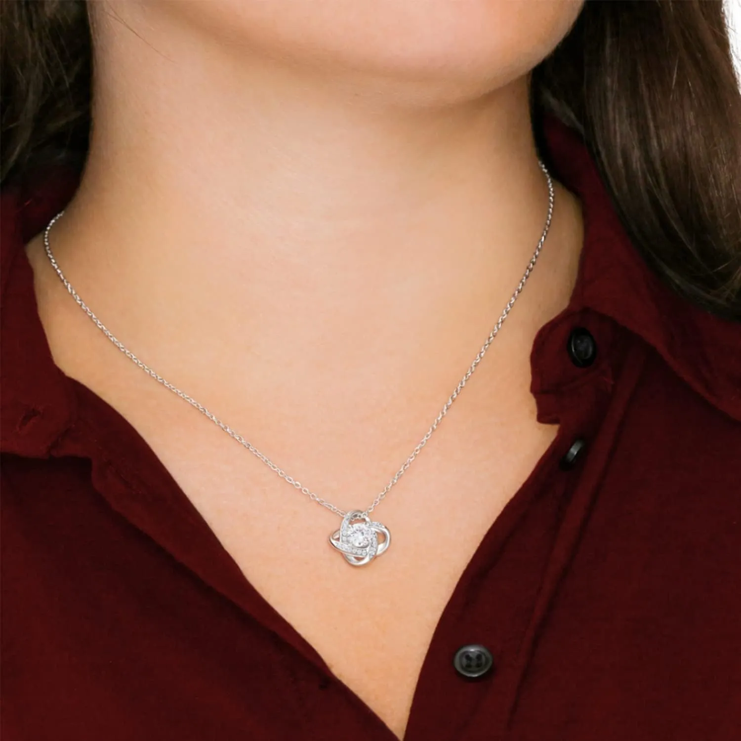 Larvincy To My Daughter Necklace From Dad With Heartfelt Message & Elegant Box, Gifts For Daughter From Father, Beautiful Gold Jewelry Gift From Love Daddy On Graduation, Birthday, Wedding, Christmas