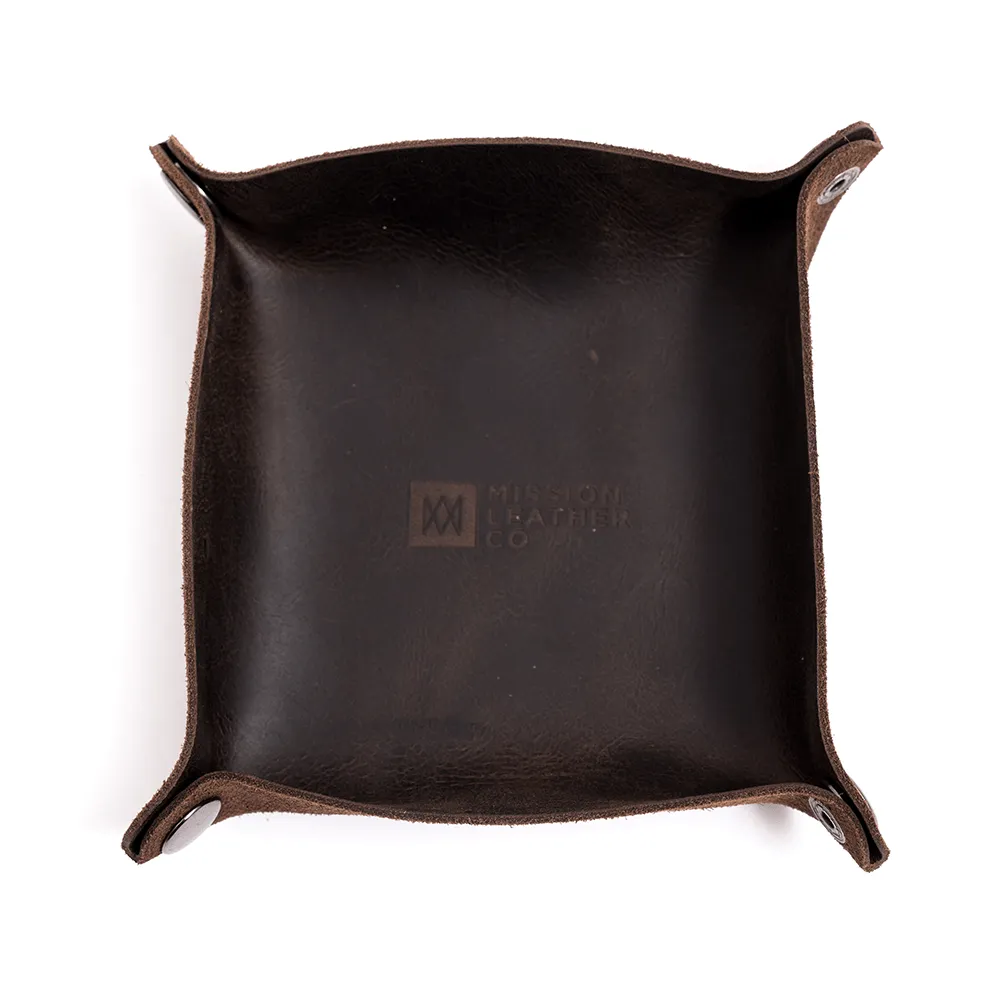 Leather Valet Tray