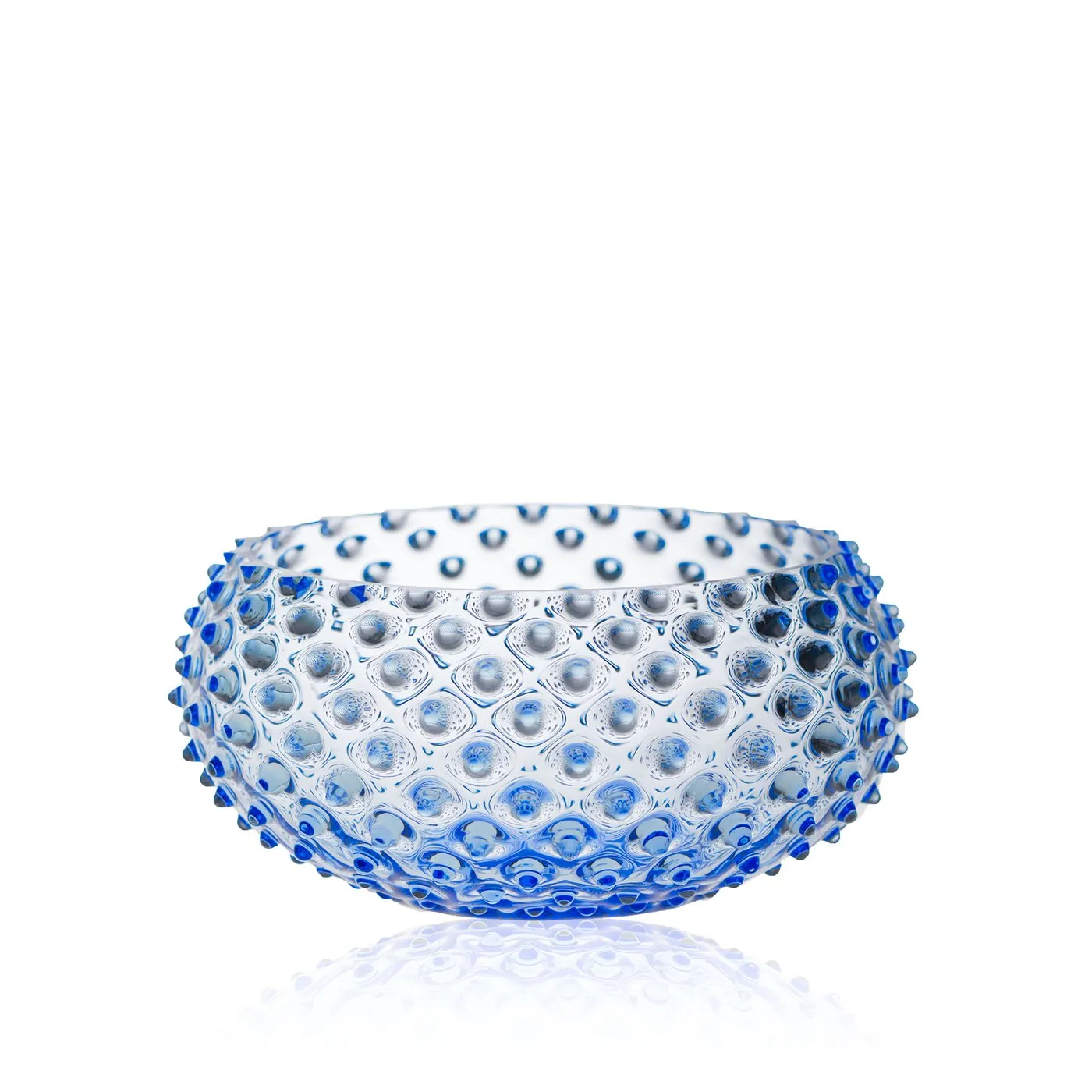LIGHT BLUE HOBNAIL BOWL