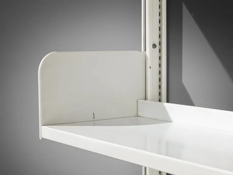 Lips Vago 'Congresso' Bookcase in White Steel