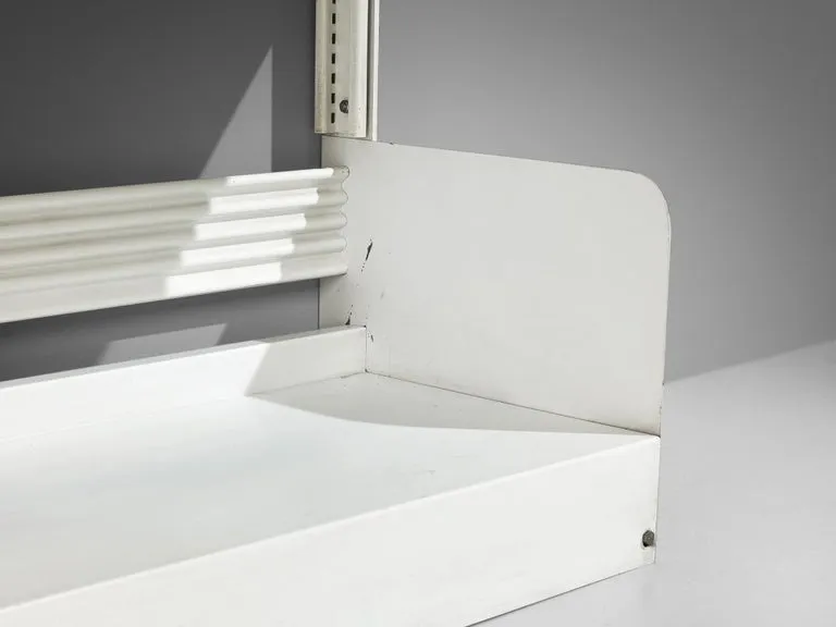 Lips Vago 'Congresso' Bookcase in White Steel