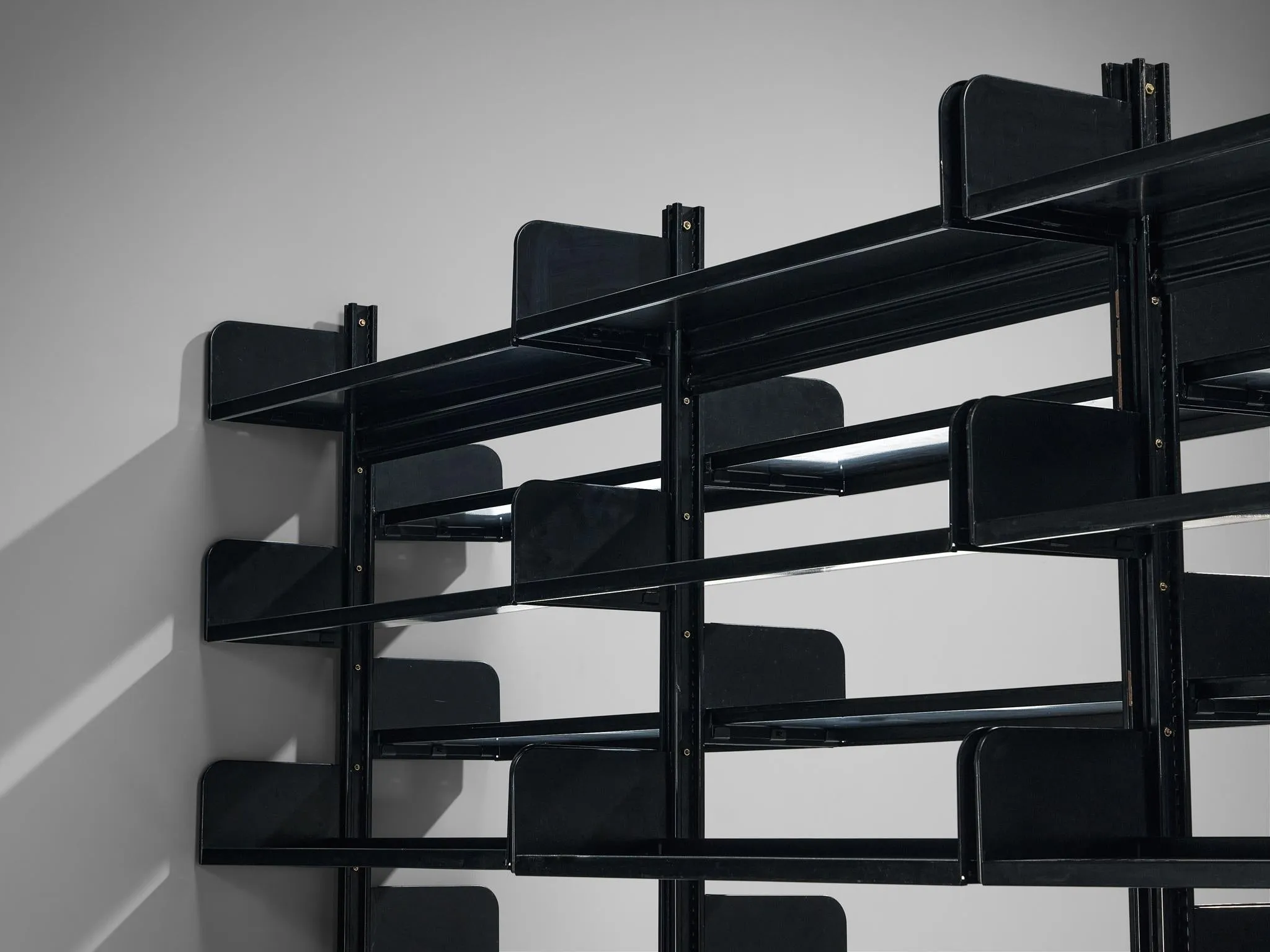 Lips Vago Library Wall of Ten 'Congresso' Bookcases