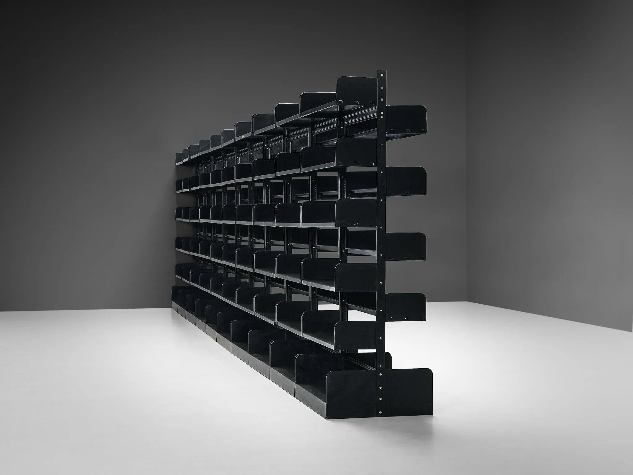 Lips Vago Library Wall of Ten 'Congresso' Bookcases