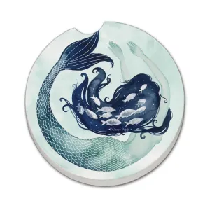 Mermaid Scales Car Coaster
