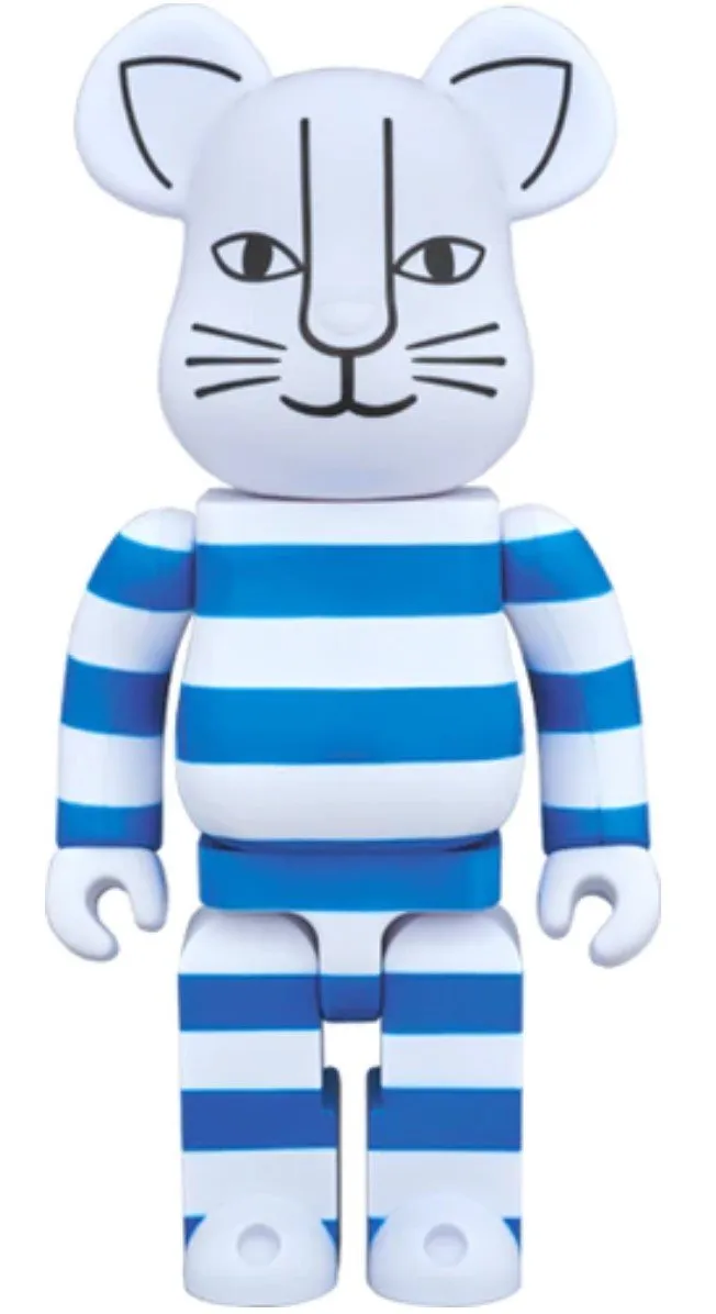 Mikey Blue 400% Be@rbrick by Lisa Larson x Medicom Toy