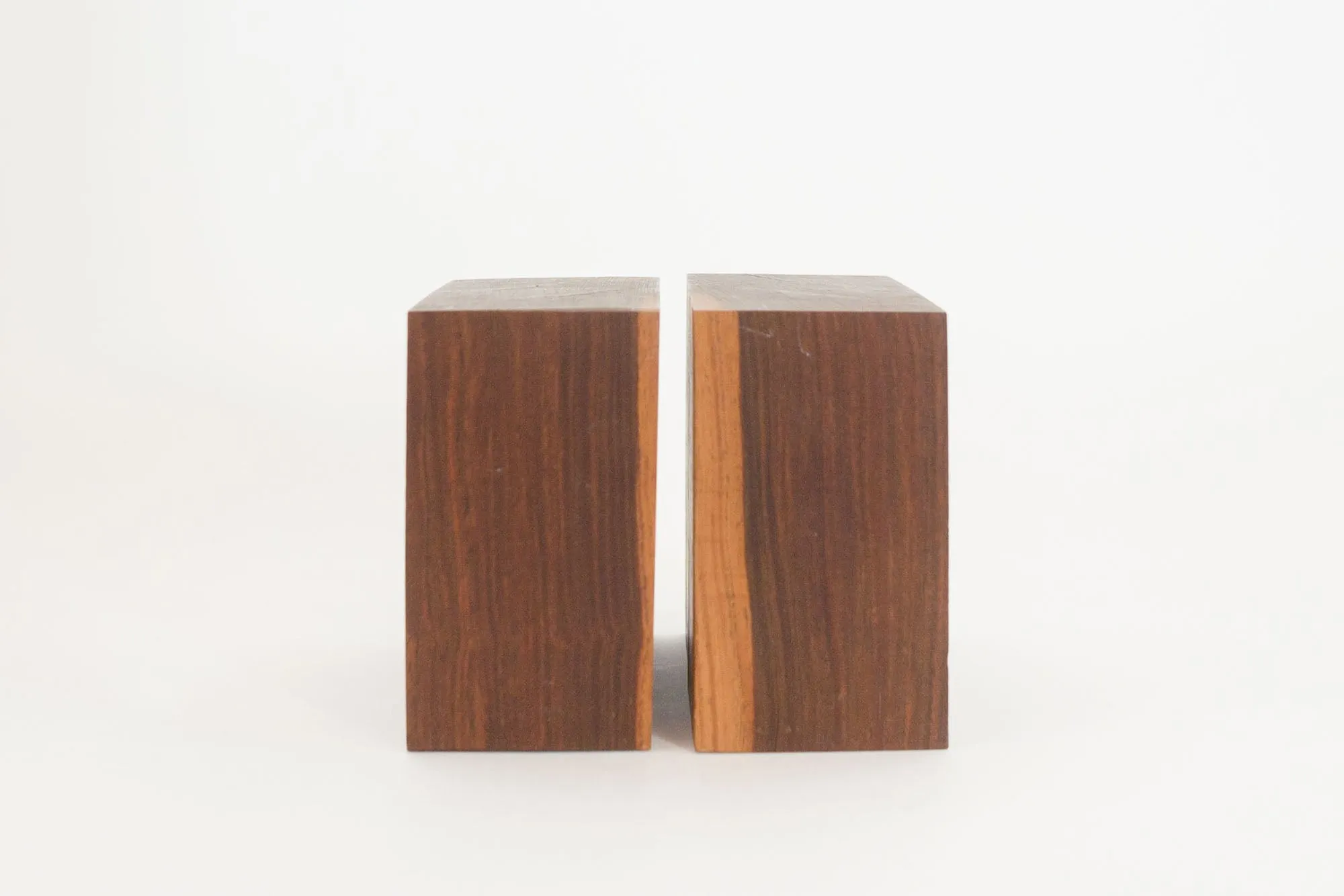 Minimalist Wood Bookends