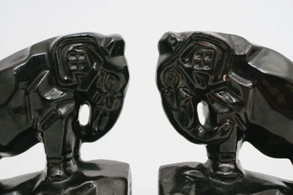 Mod Elephant Bookends