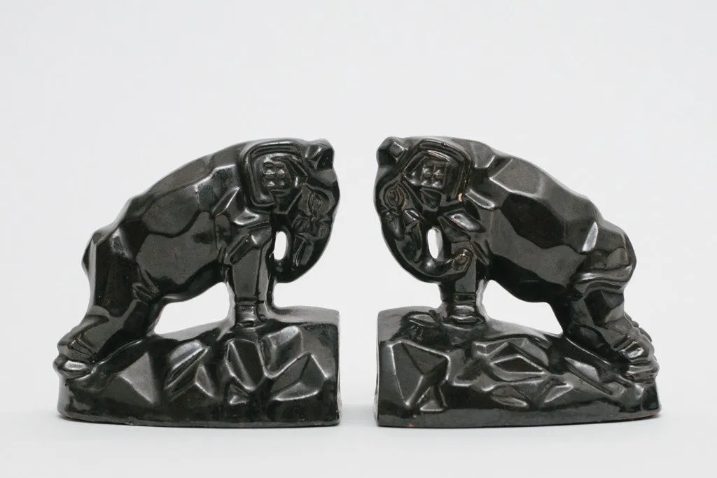 Mod Elephant Bookends