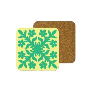 Modern Quilt Style B MDF Coaster