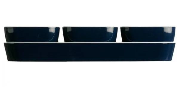 Nautical 4-Pc. Snack Bowl/Tray Sets