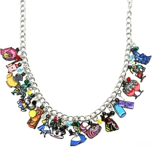 Necklace Cosplay Metal Charm Necklace Gifts for Woman