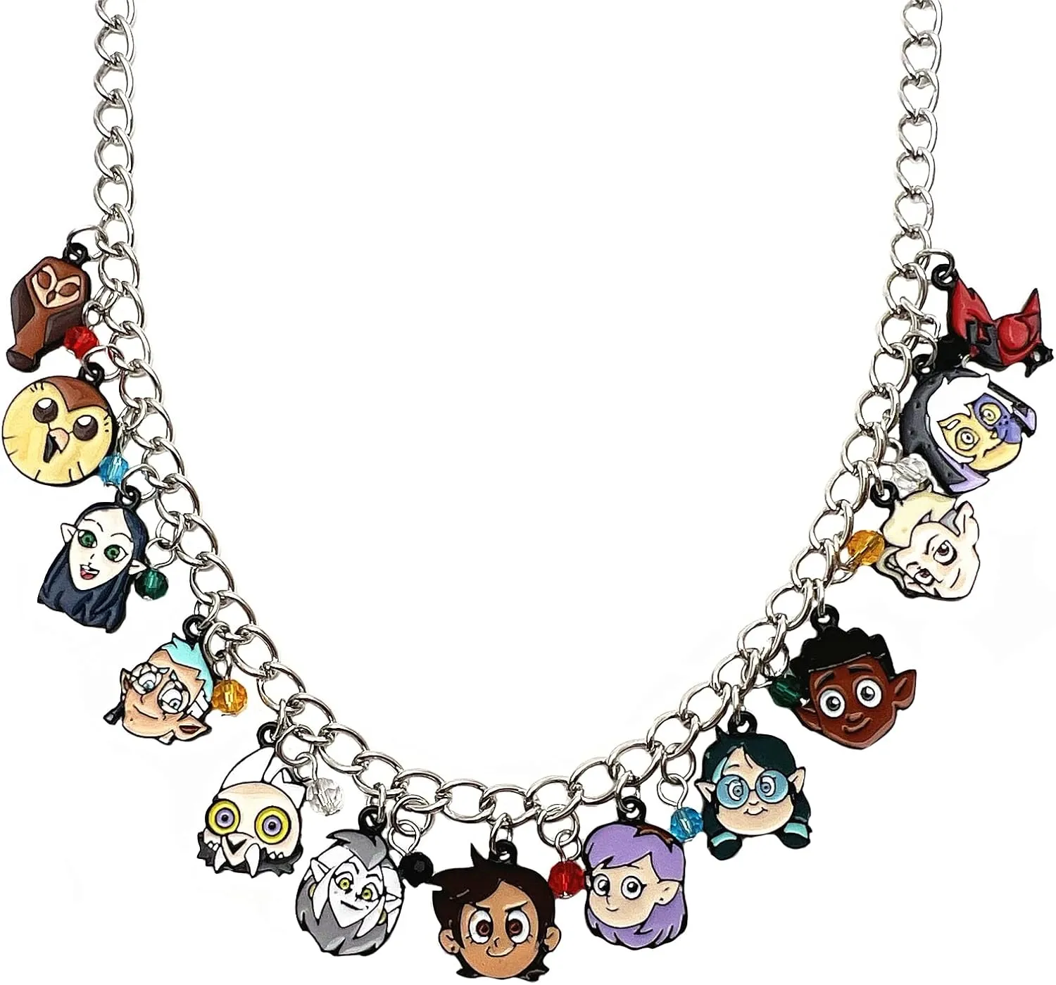 Necklace Cosplay Metal Charm Necklace Gifts for Woman