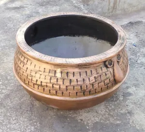 Orchid Round Fiber Planter