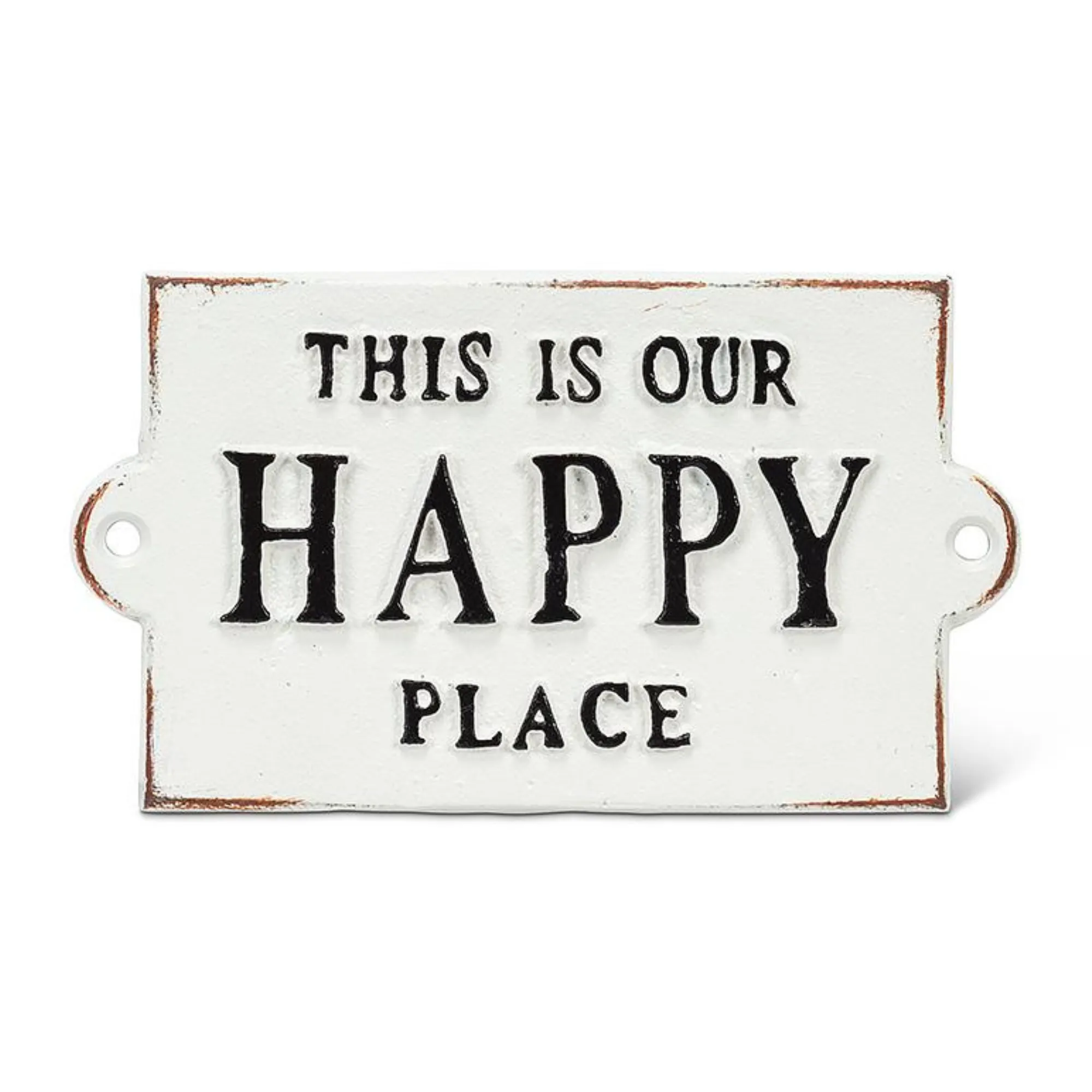 Our Happy Place Sign