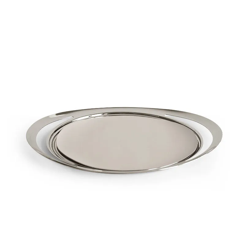 Oval Leather Tray