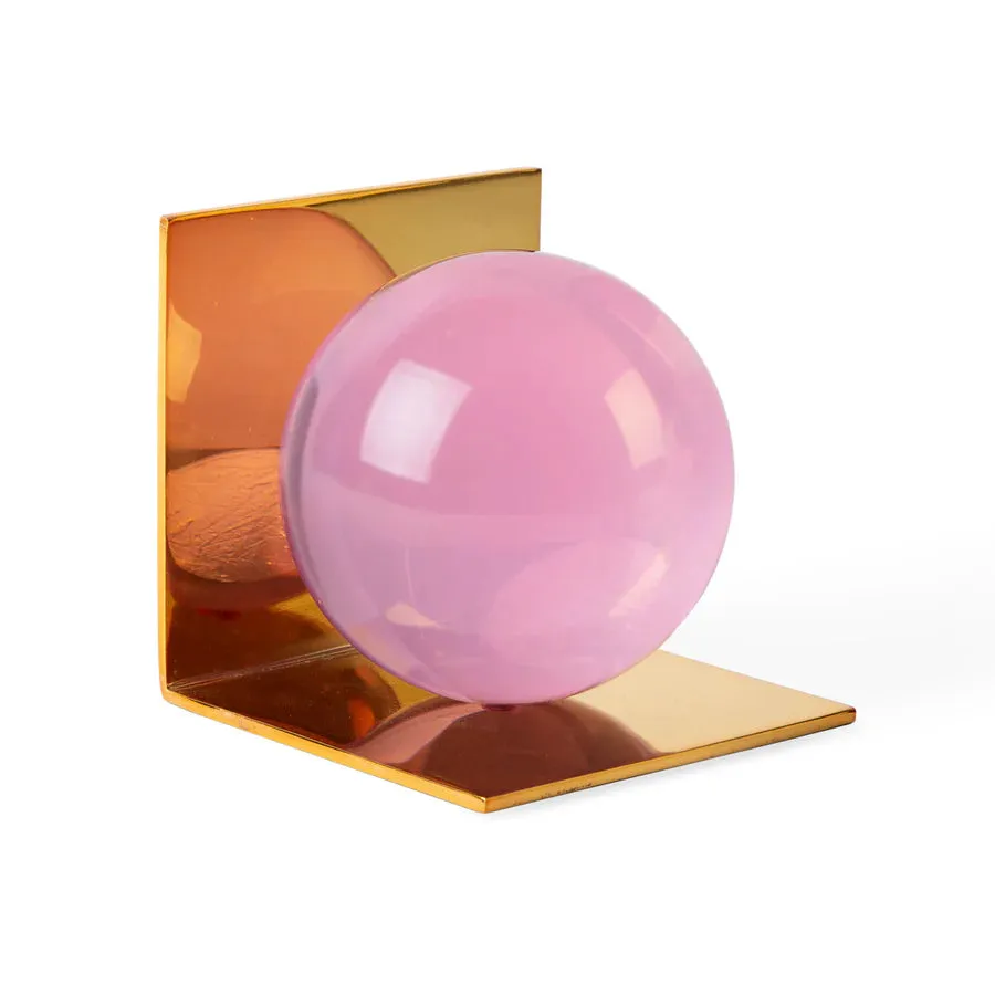 Pink Globo Bookends by Jonathan Adler