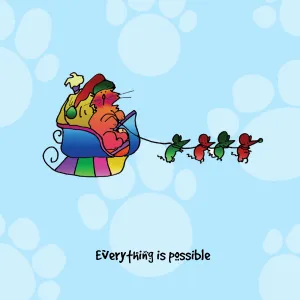 "everything is possible" WHIMSHOTS CANVAS