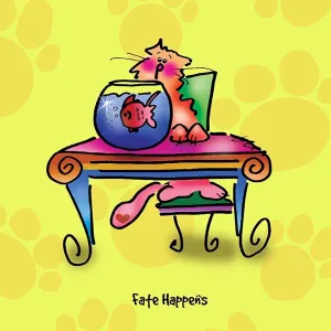 "Fate Happens" WHIMSHOTS CANVAS