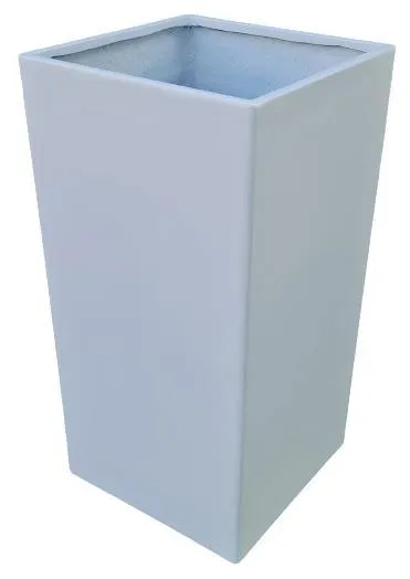 Republic White Fiber Planter