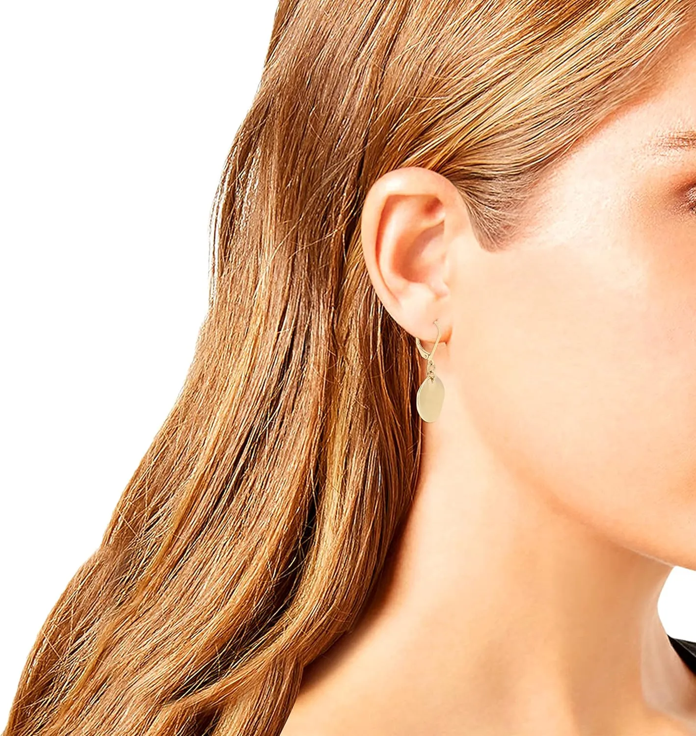 Robert Lee Morris Soho Disc Drop Earrings