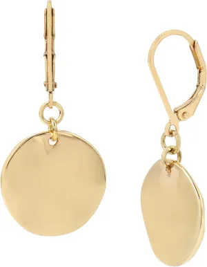 Robert Lee Morris Soho Disc Drop Earrings
