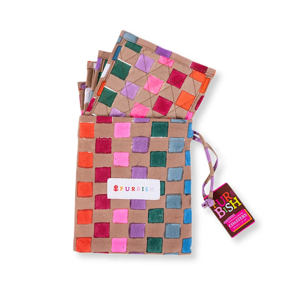 Sadelle Coasters 4pc Set