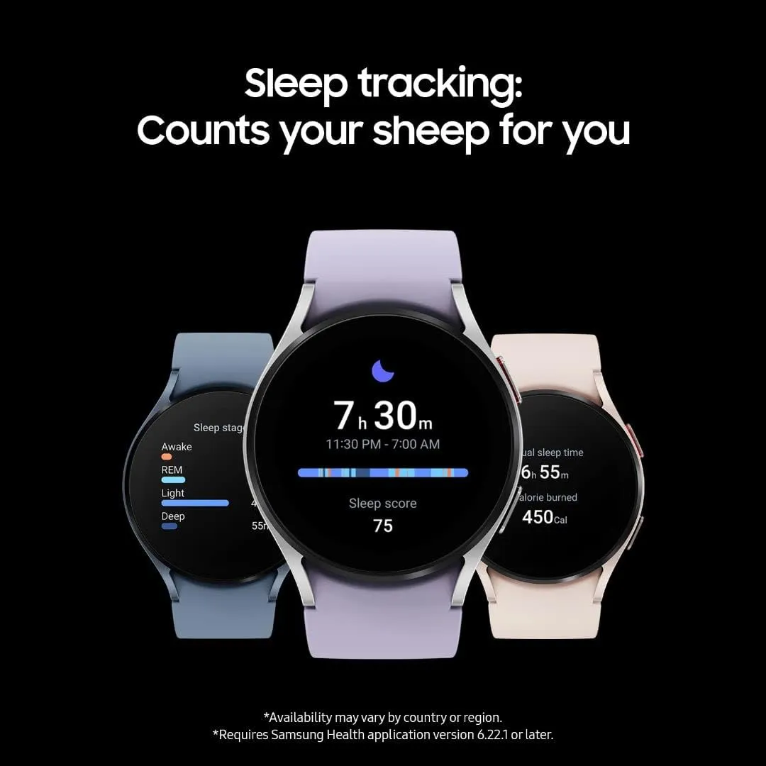 SAMSUNG Samsung Galaxy Watch 5 44mm (GPS) SM-R910N Aluminum Case (Renewed)