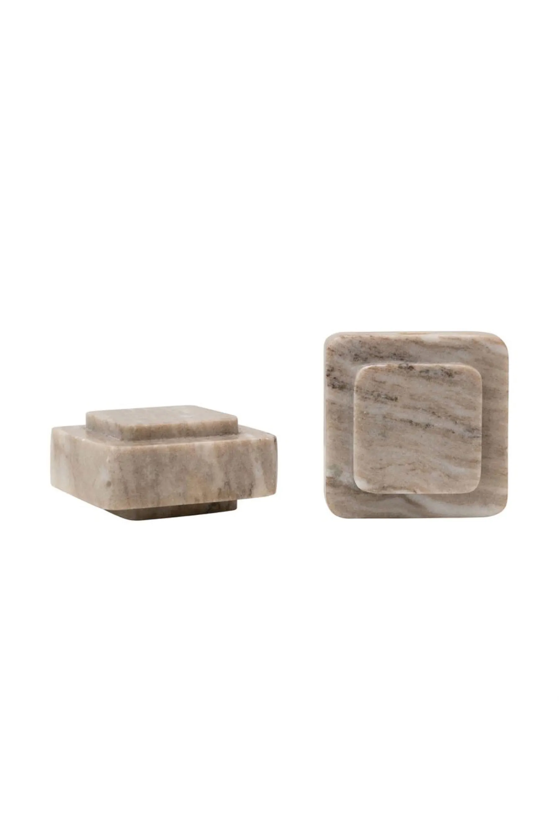 Sand Marble Modern Bookends