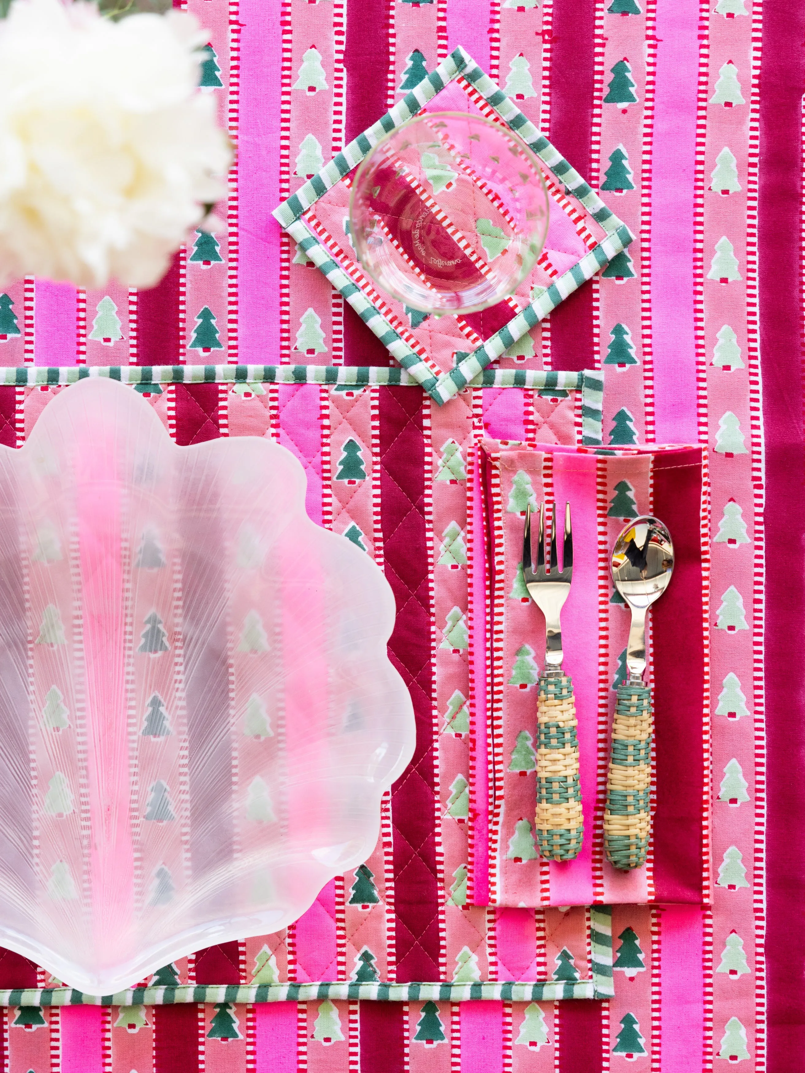 Snowwood Stripe Napkins