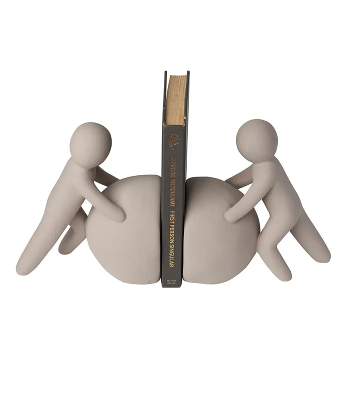 Squeeze Bookend - Beige
