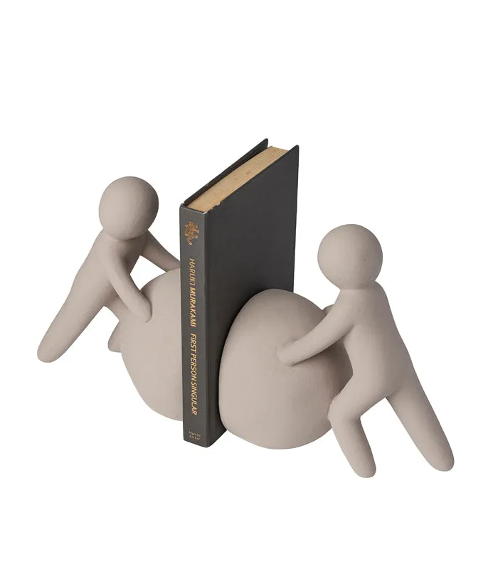 Squeeze Bookend - Beige