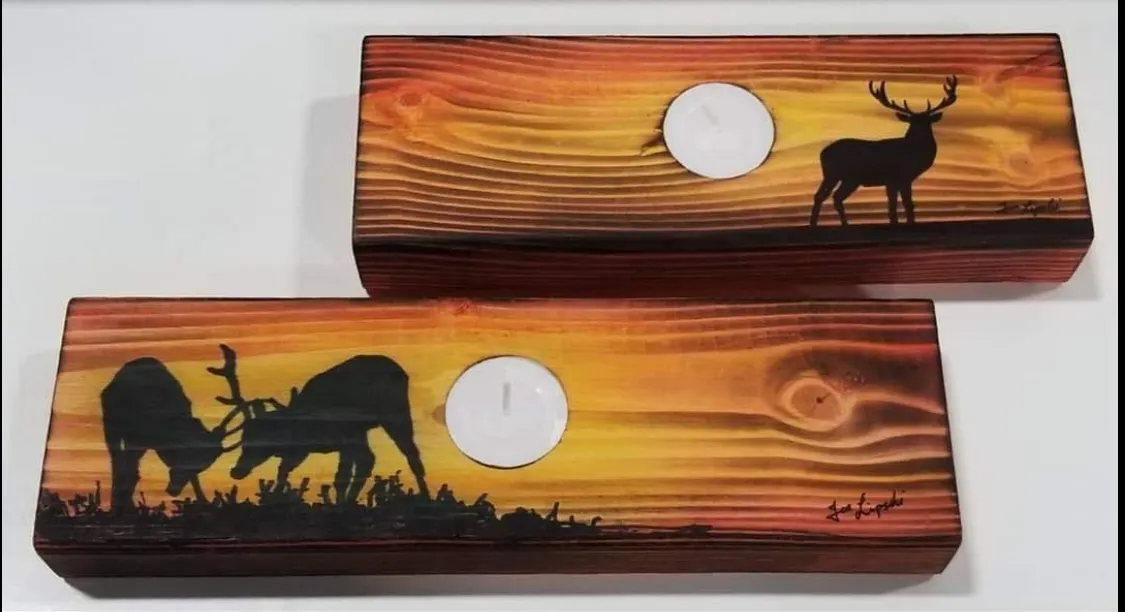 Stag Design Tealight