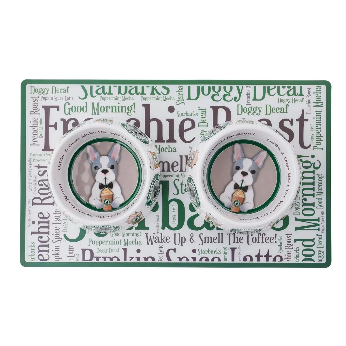 Starbarks Dog Bowl Set Of Two