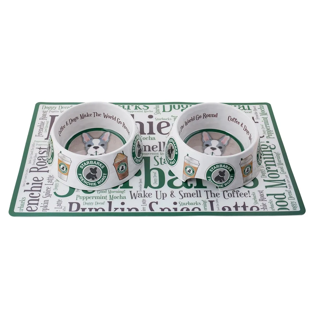Starbarks Dog Bowl Set Of Two
