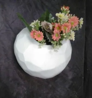 Stone Ball   Fiber Planter